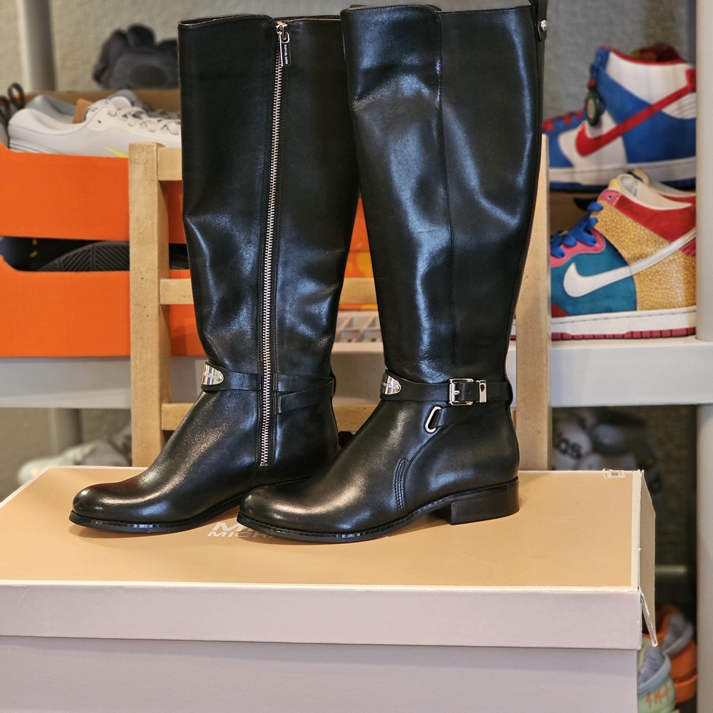 Michael Kors Black Over the Knee Boots
